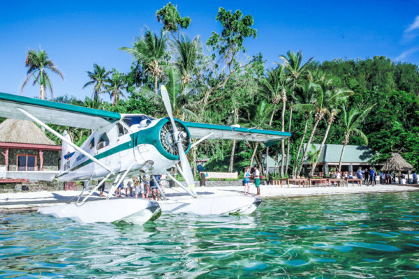 Fiji island seaplane tour